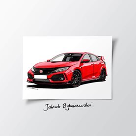 Plakat JDM - Honda Type R