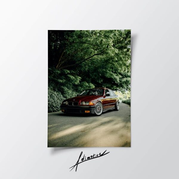 Plakat - BMW 3 E36