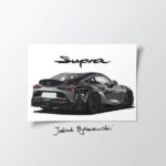 Plakat - Toyota Supra MK5