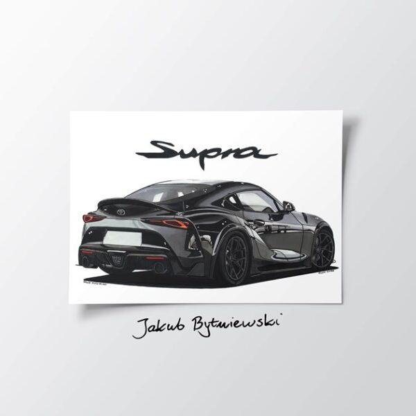 Plakat - Toyota Supra MK5