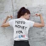 Koszulka - Need Money For BMW KOLOR