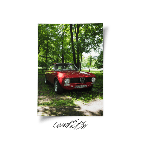 Plakat - Alfa Romeo Giulia