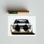 Plakat - Audi Quattro S1