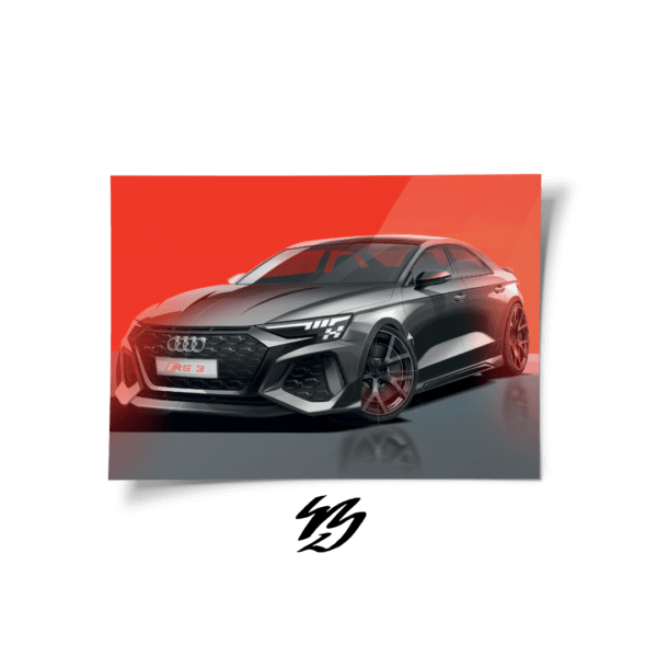 Plakat - Audi RS3 8Y