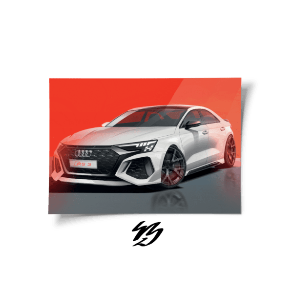 Plakat - Audi RS3 8Y