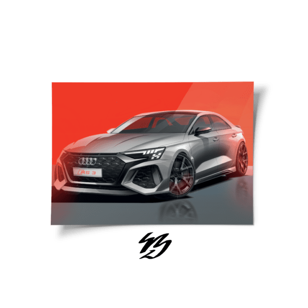 Plakat - Audi RS3 8Y
