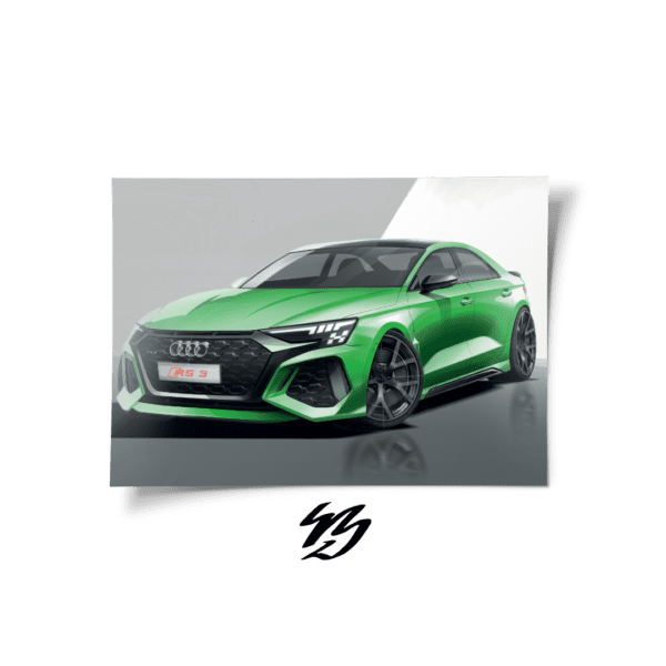 Plakat - Audi RS3 8Y