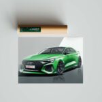 Plakat - Audi RS3 8Y