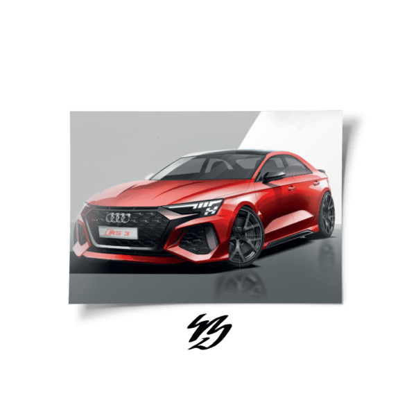 Plakat - Audi RS3 8Y