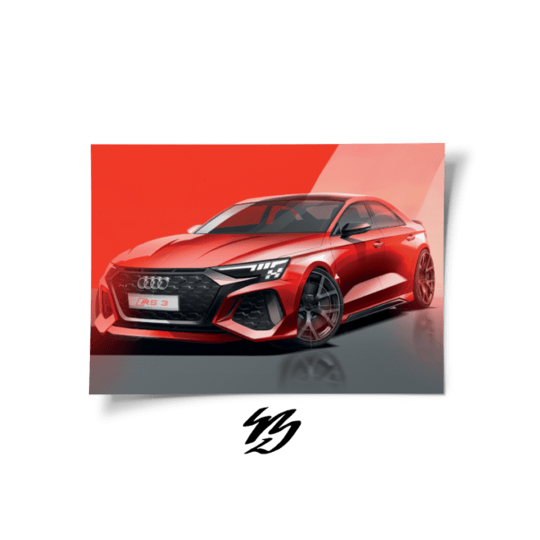 Plakat - Audi RS3 8Y
