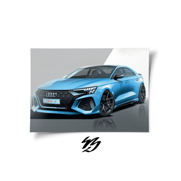 Plakat - Audi RS3 8Y