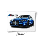 Plakat - BMW M3 G80