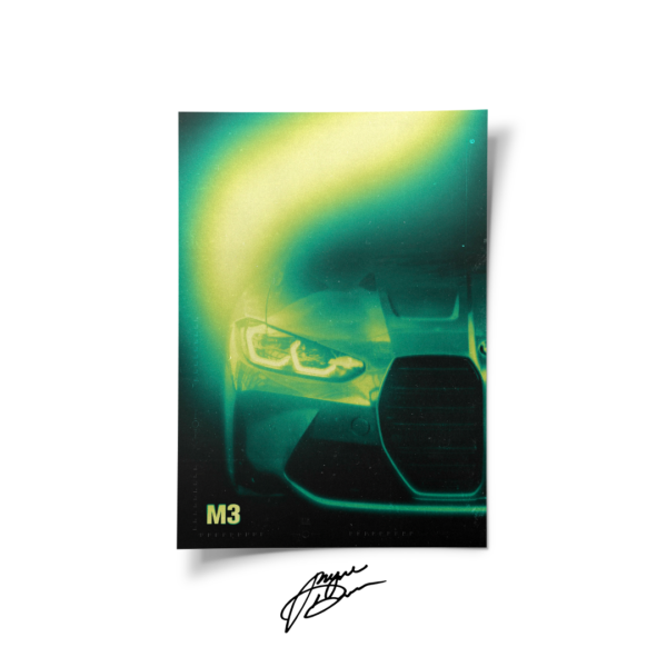 Plakat - BMW M3 G80