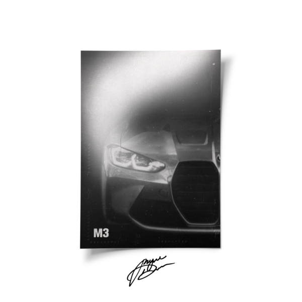 Plakat - BMW M3 G80