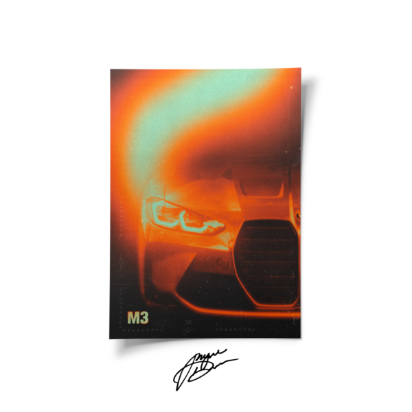 Plakat - BMW M3 G80