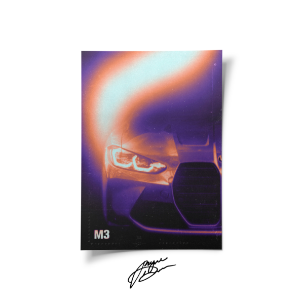 Plakat - BMW M3 G80