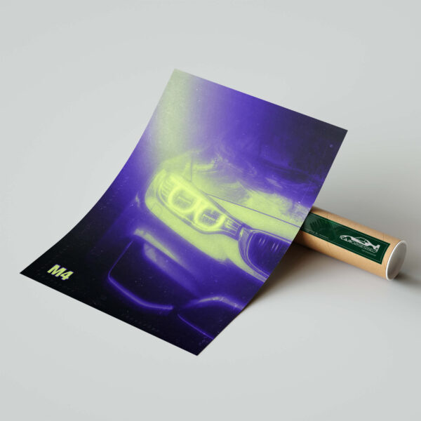 Plakat - BMW M4 F82