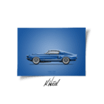 Plakat - Ford Mustang Shelby GT500