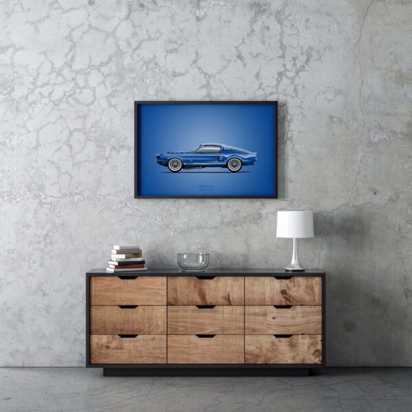 Plakat - Ford Mustang Shelby GT500