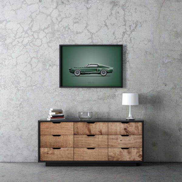 Plakat - Ford Mustang Shelby GT500