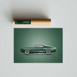 Plakat - Ford Mustang Shelby GT500