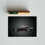 Plakat - Ford Mustang Shelby GT500