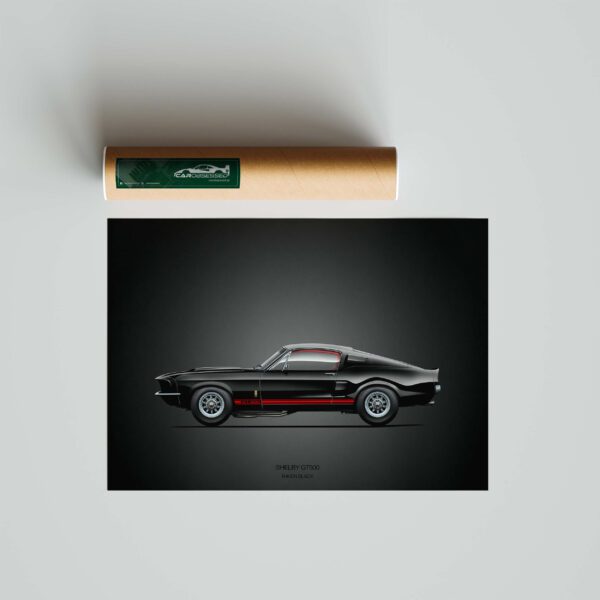 Plakat - Ford Mustang Shelby GT500