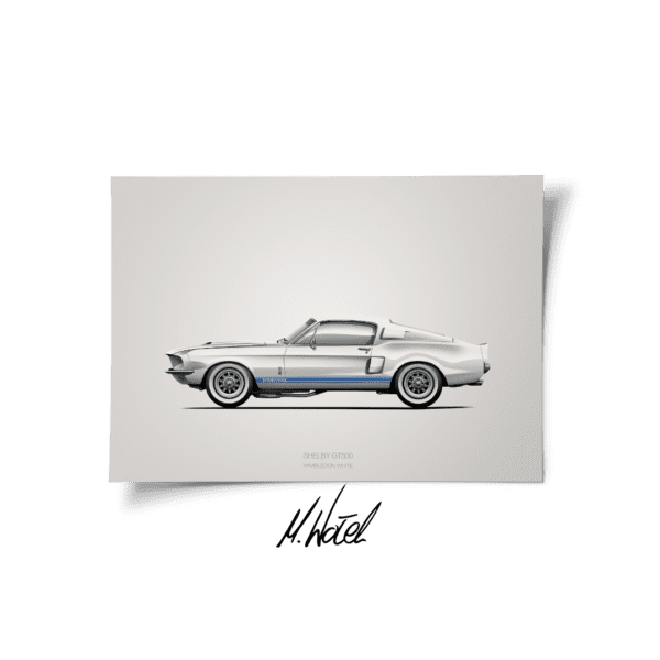 Plakat - Ford Mustang Shelby GT500