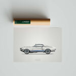Plakat - Ford Mustang Shelby GT500