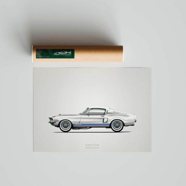 Plakat - Ford Mustang Shelby GT500