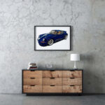 Plakat - Porsche 911 Singer