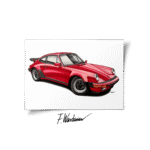 Plakat - Porsche 930 Turbo