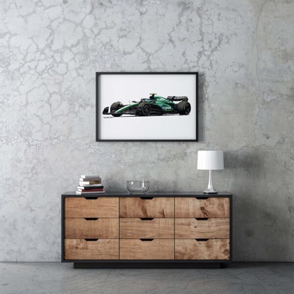 Plakat - Aston Martin F1 AMR23