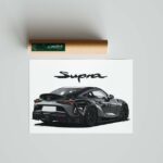Plakat - Toyota Supra MK5