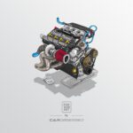 Bluza - BMW M3 E30 Engine Couple Power
